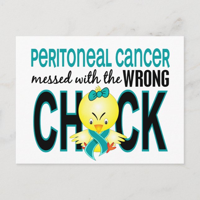 Carte Postale Cancer Périodique Mis Avec Une Mauvaise Poulette (Devant)