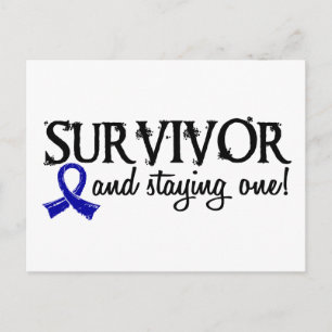 Carte Postale Cancer rectal Survivant 18