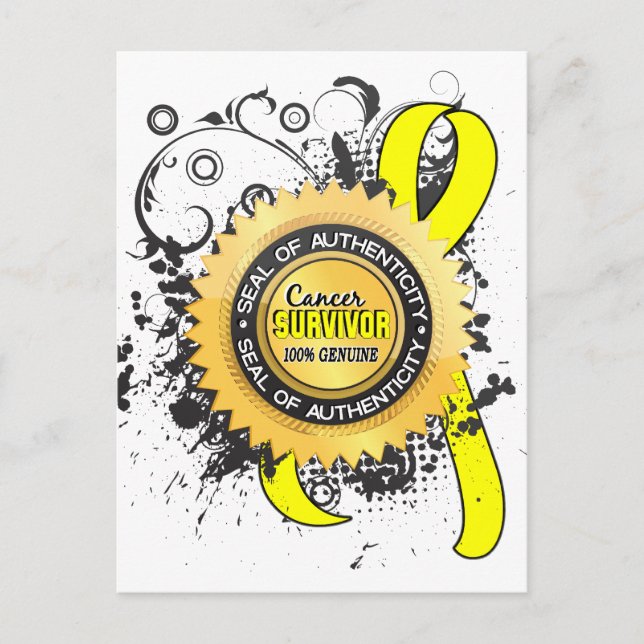 Carte Postale Cancer Survivor 23 Sarcoma (Devant)