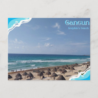 Carte Postale Cancun-Dolphin´s Beach