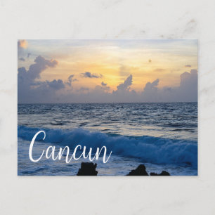 Carte Postale Cancun Mexico Beach Sunset