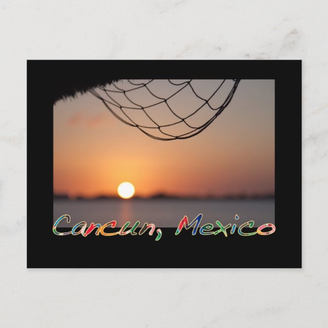 Carte postale Cancun Mexique (Devant)