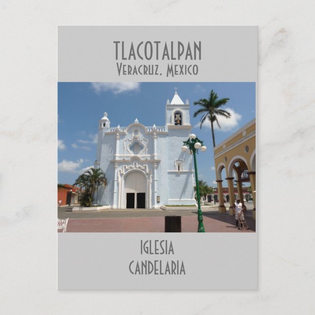 Carte Postale Candelaria Church-Tlacotalpan, Veracruz (Devant)
