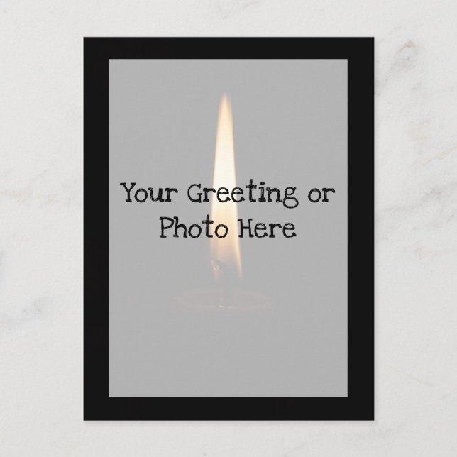 Carte Postale Candle Flame 2 (Devant)
