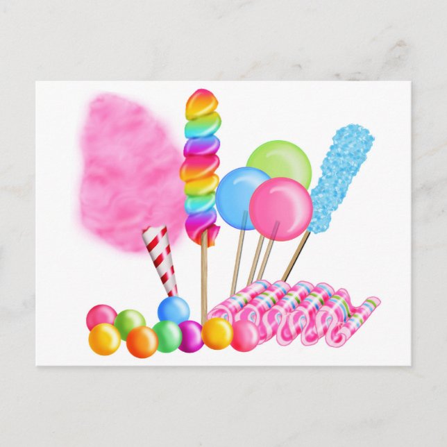 Carte Postale Candy Circus (Devant)