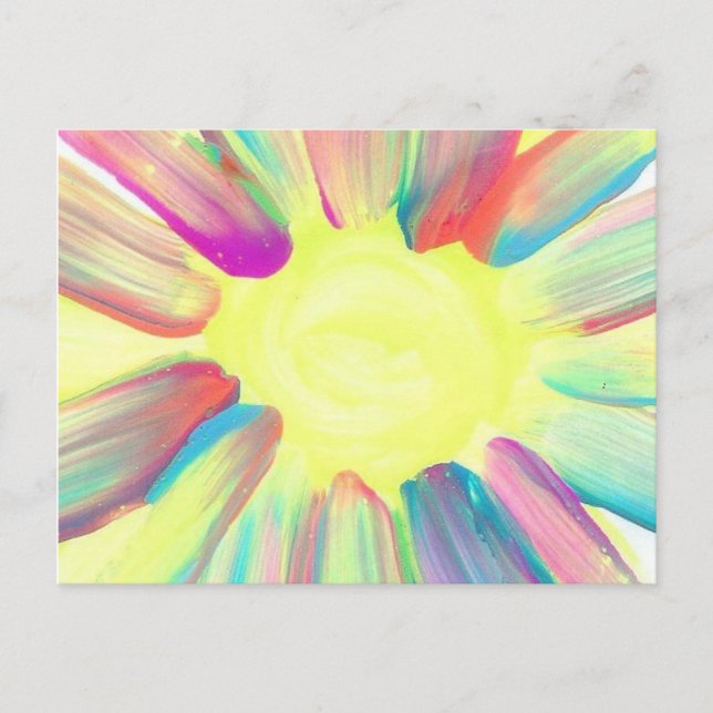 Carte Postale Candy Waters Artiste de l'autisme (Devant)