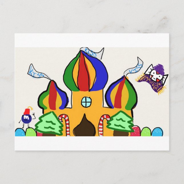 Carte Postale Candyland Inde (Devant)
