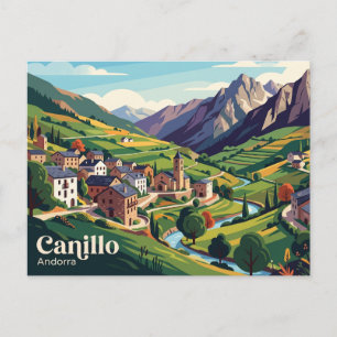 Carte Postale Canillo, Andorre Andorre