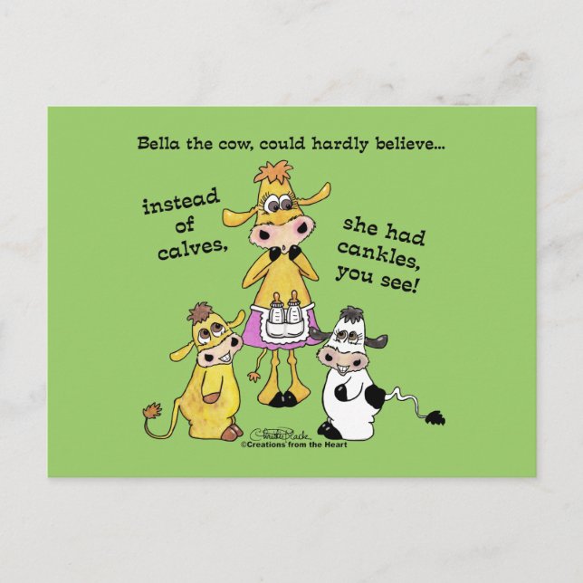 Carte Postale Cankles et non calques (Devant)