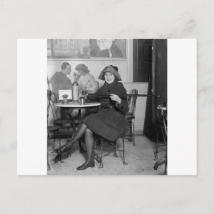 Carte Postale Canne à pourboire, 1922