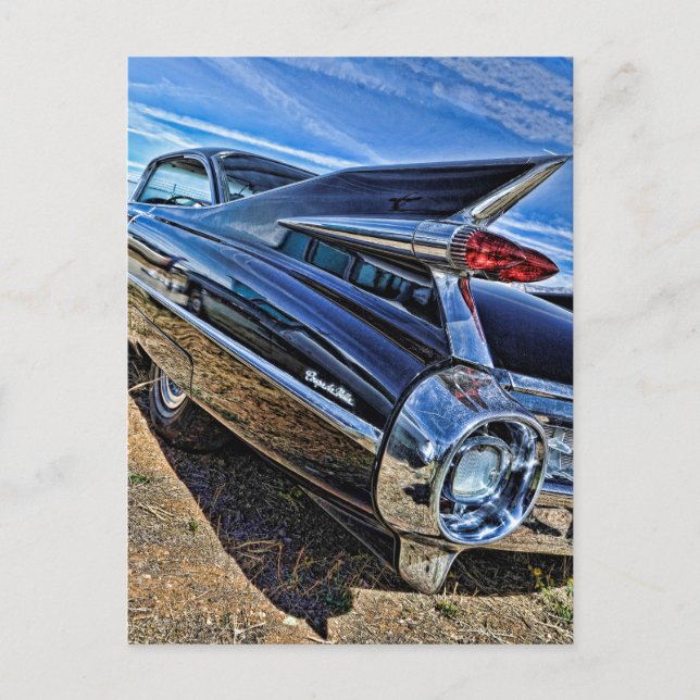 Carte Postale canne chaude cadillac 1959 (Devant)