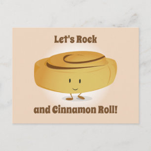 Carte Postale Cannelle Rouleau Caractère Alimentation