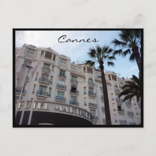 Carte Postale cannes martinez