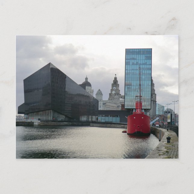 Carte Postale Canning Dock Liverpool (Devant)