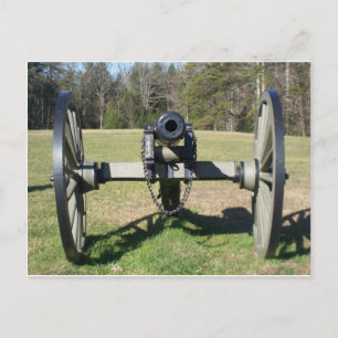 Carte Postale Cannon de guerre civile