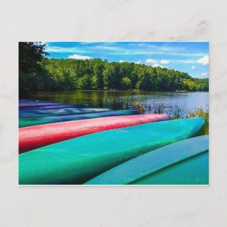 Carte Postale Canoës à Raleigh