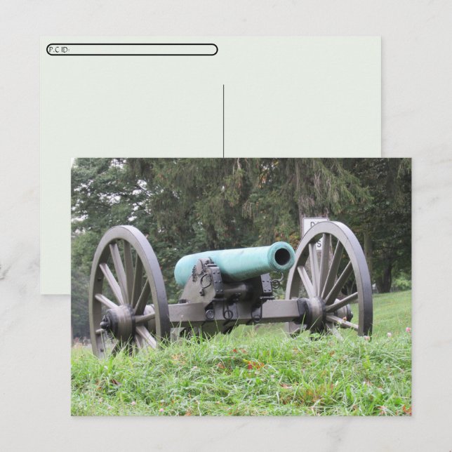 Carte postale Canon (Devant / Derrière)