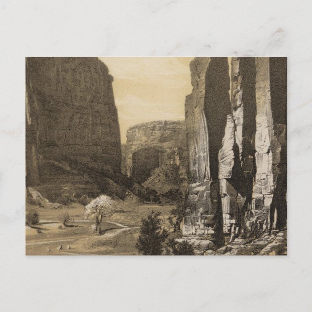 Carte Postale Canon de Chelle, NM (Devant)