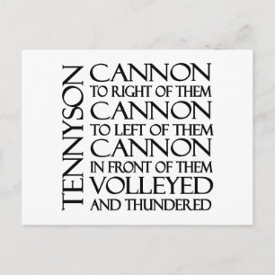 Carte Postale Canons