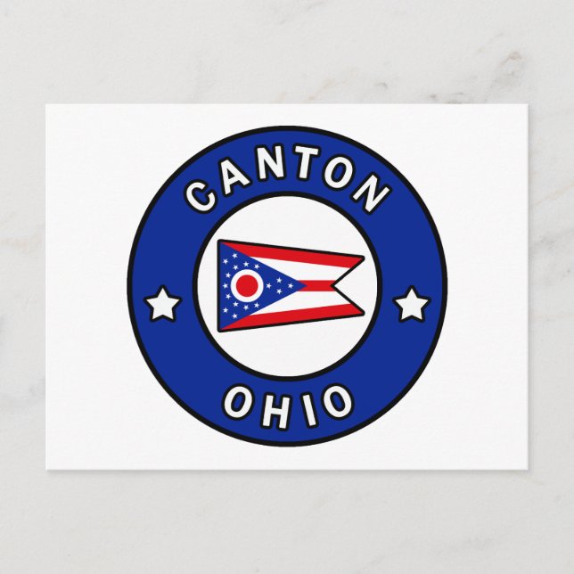 Carte Postale Canton Ohio (Devant)