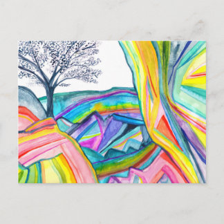 CARTE POSTALE CANYON ARC-EN-CIEL SUR MESURE