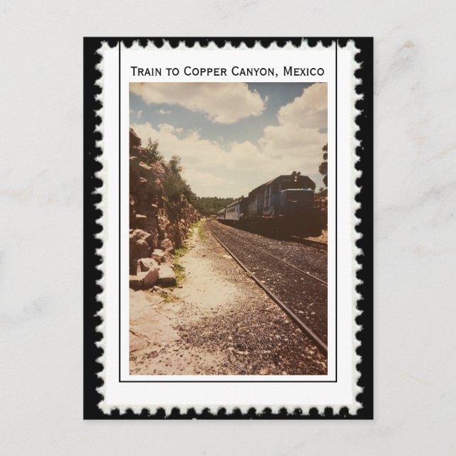 Carte Postale Canyon de cuivre, Mexique (Devant)