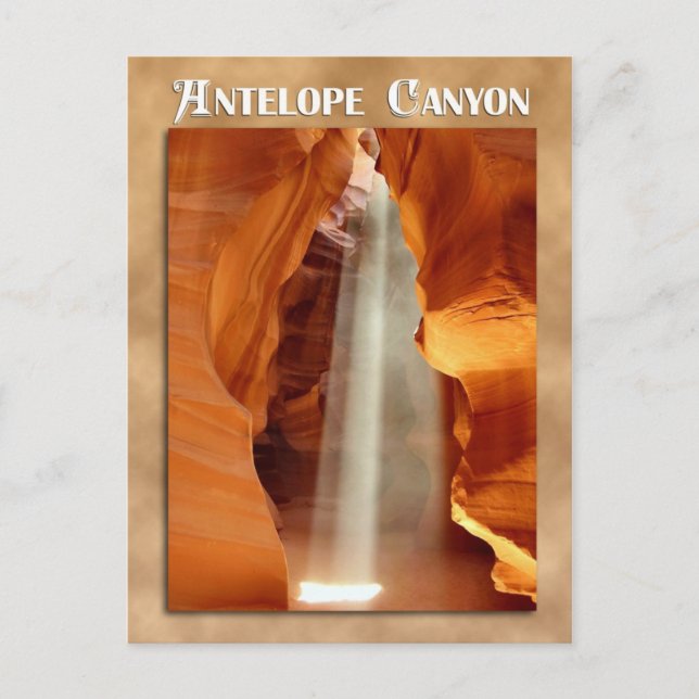 Carte Postale Canyon de l'Antilope, Arizona (Devant)