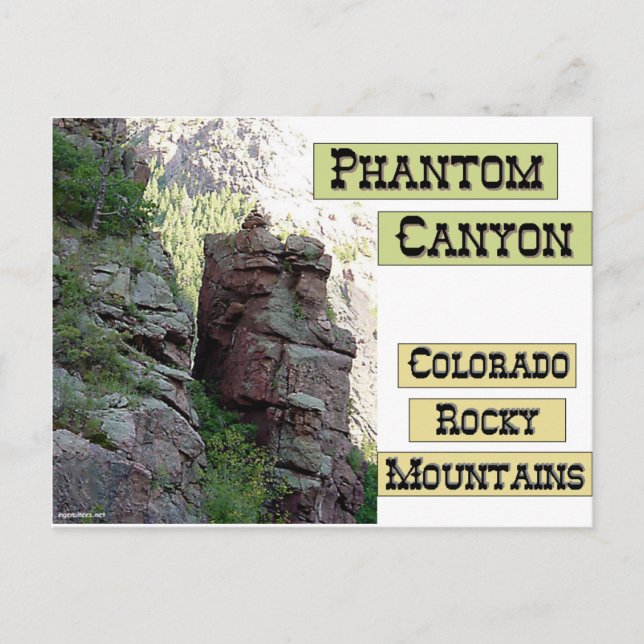 Carte Postale Canyon fantôme (Devant)