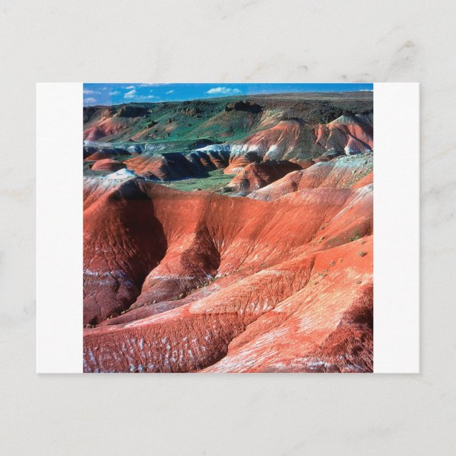 Carte Postale Canyon Peint Désert (Devant)