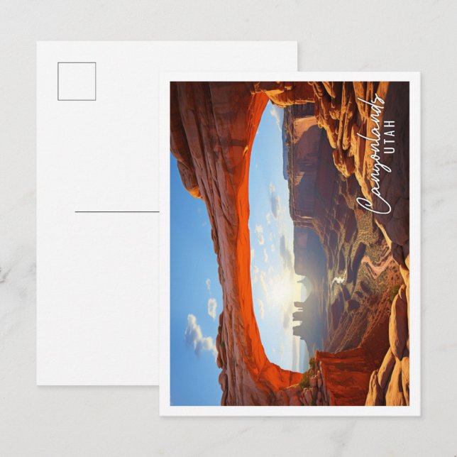 Carte Postale Canyonlands National Park Utah USA (Devant / Derrière)