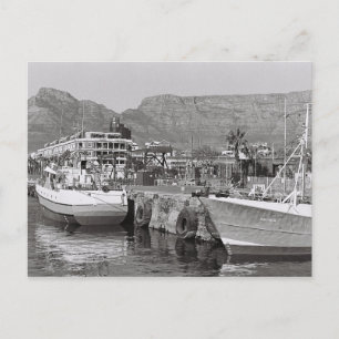 Carte Postale Cap Afrique du Sud Port de la montagne de la Table