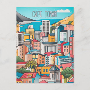 Carte Postale Cap Afrique du Sud Voyage
