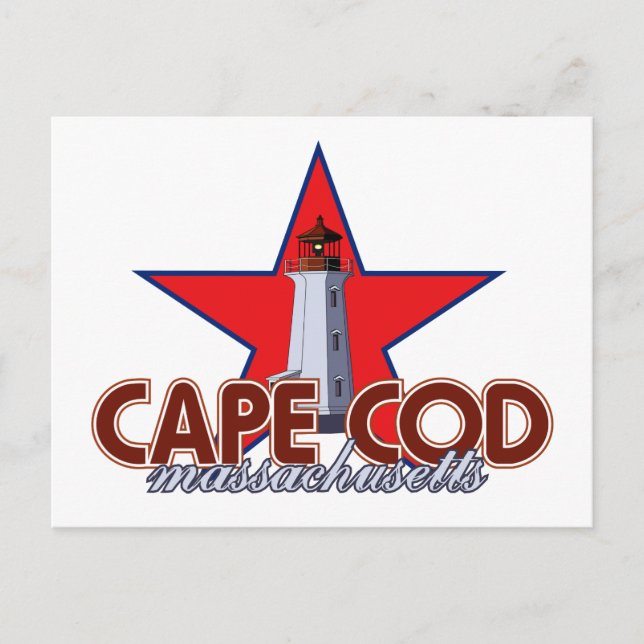 Carte Postale Cap Cod Lighthouse (Devant)