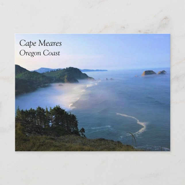 Carte Postale Cap Meares, Oregon Coast (Devant)