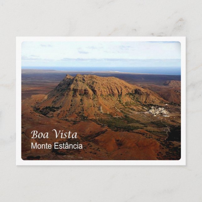 Carte Postale Cap-Vert - Monte Estancia - (Devant)