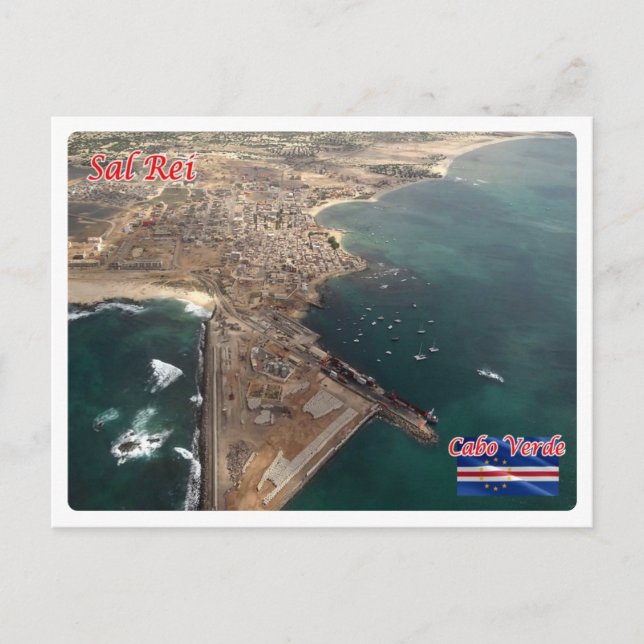 Carte Postale Cap-Vert - Sal Rei - (Devant)