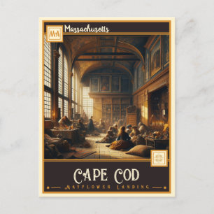 Carte Postale Cape Cod, Massachusetts   VINTAGE