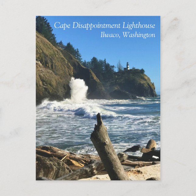 Carte Postale Cape Disappointment Lighthouse, Washington (Devant)