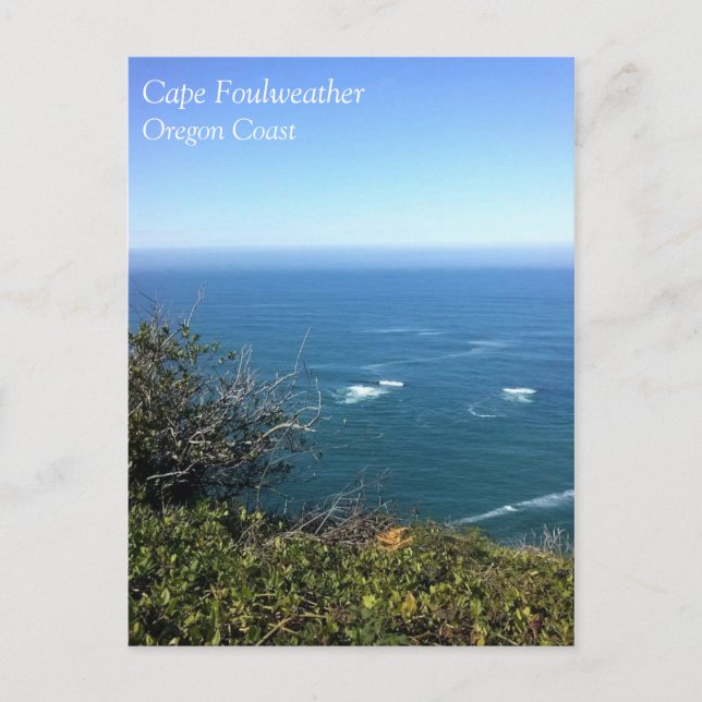 Carte Postale Cape Foulweather, Oregon (Devant)