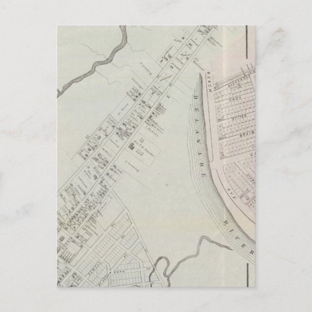 Carte Postale Cape May City et Sea Grove, New Jersey (Devant)