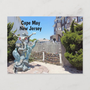 Carte Postale Cape May Love Locks