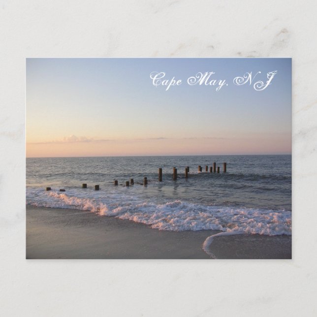 Carte postale Cape May Waves (Devant)