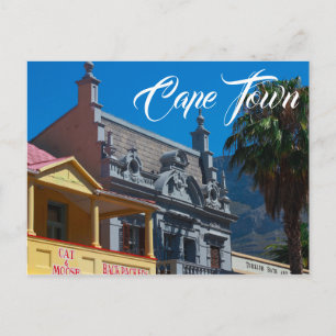 Carte Postale Cape Town Cityscape Street Afrique du Sud