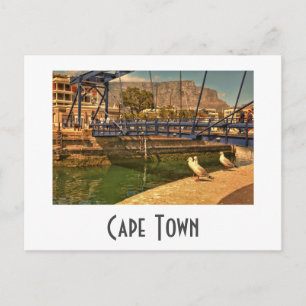 Carte Postale Cape Town Table Mountain Waterfront Afrique du Sud