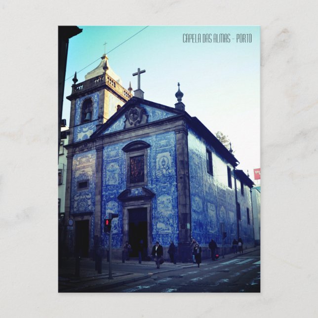 Carte Postale Capela das Almas - Porto  (Devant)