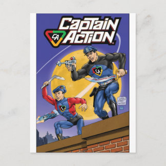 Carte Postale Capitaine Action- Murphy Anderson