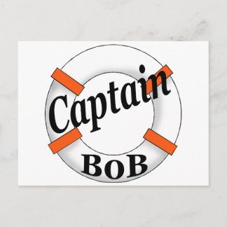 Carte Postale capitaine bob
