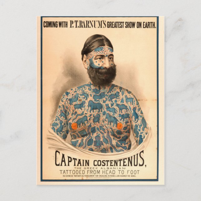 Carte Postale Capitaine Constantius (Devant)