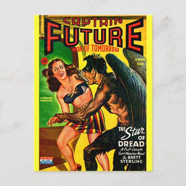 Carte Postale Capitaine Future - Star Dread ! (Devant)