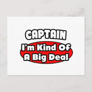 Carte Postale Capitaine... Gros accord